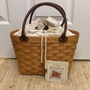 Longaberger Medium Good Ol' Summertime Boardwalk Basket RETIRED